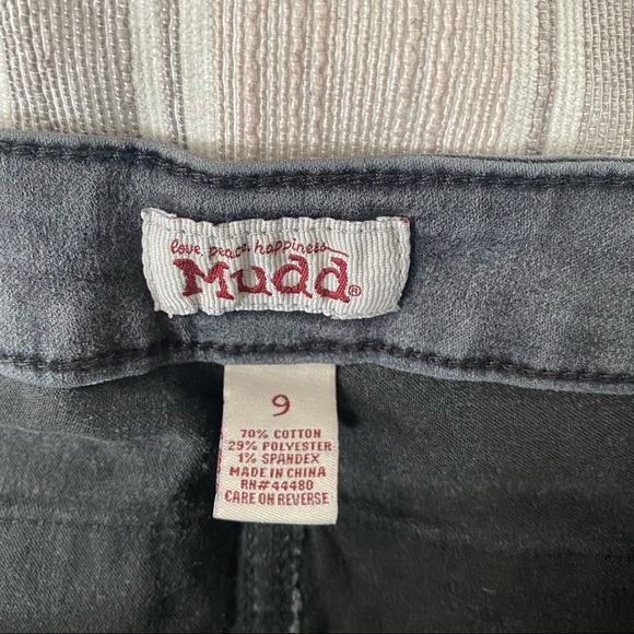 Mudd High Waist Skinny Jeans, Grey - Picture 5 of 5